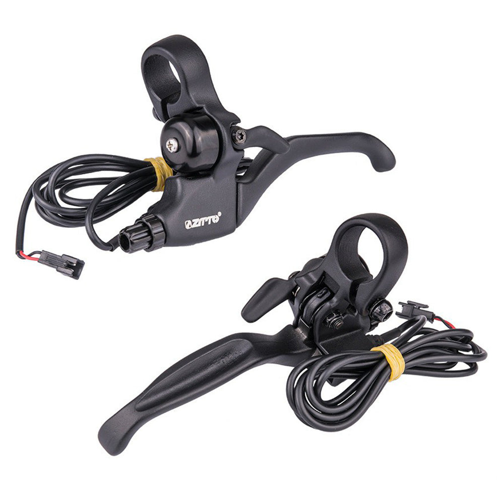 ZTTO SB4A 1 Pair Aluminum Alloy Electric Bike Brake Handle Bar with Bell ZTTO SB4A 1 Pair Aluminum Alloy Electric Bike Brake Handle Bar with Bell